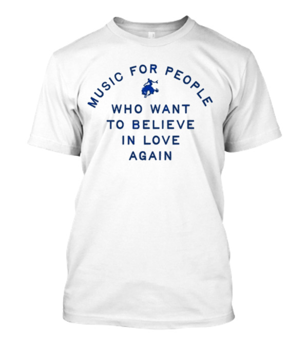 Joe Jonas The Horseshoe JJ Music For People Who Want To Believe In Love Again T-Shirt