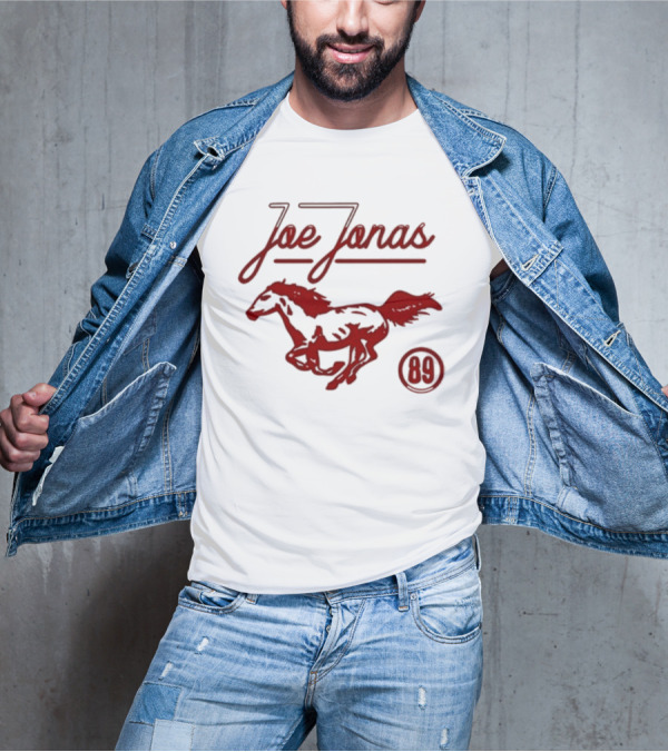 Joe Jonas Mustang 89 Retro Ringer Style T-Shirt