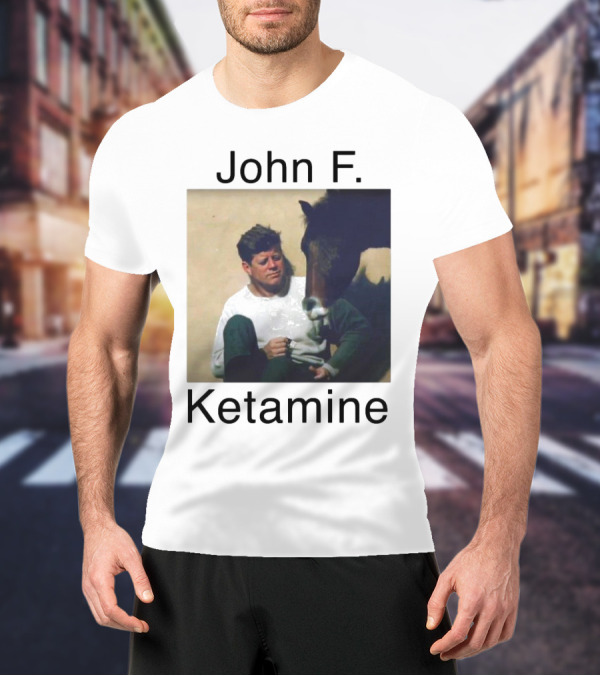 John F. Ketamine Horseman Interaction T-Shirt