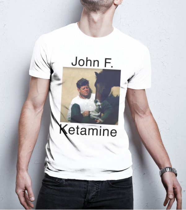 John F. Ketamine Horseman Interaction T-Shirt