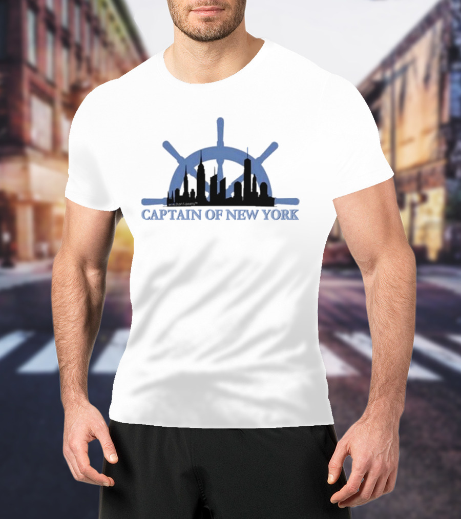 Captain Of New York Joshua Block Worldof S T-Shirt