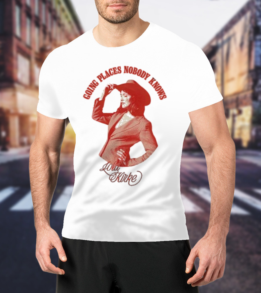 Going Places Nobody Knows Lola Kirke Trailblazer T-Shirt