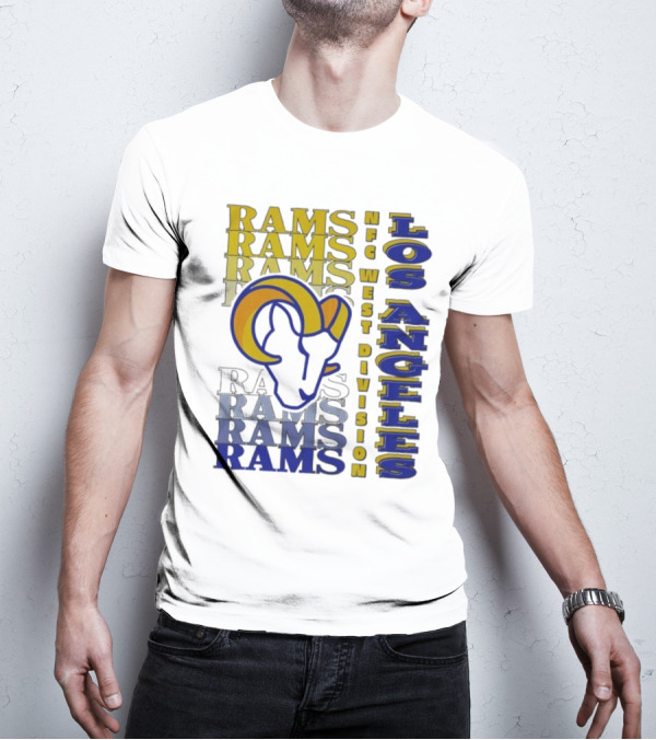 Rams Los Angeles NFC West Division T-Shirt