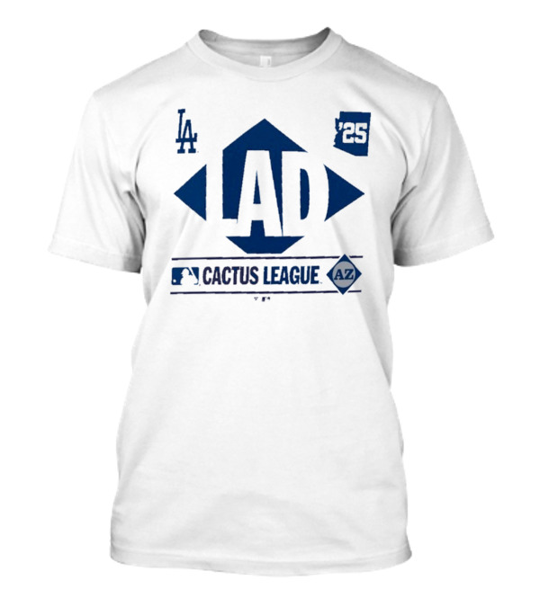 Los Angeles Dodgers 2025 Cactus League AZ True Icon Spring Training T-Shirt