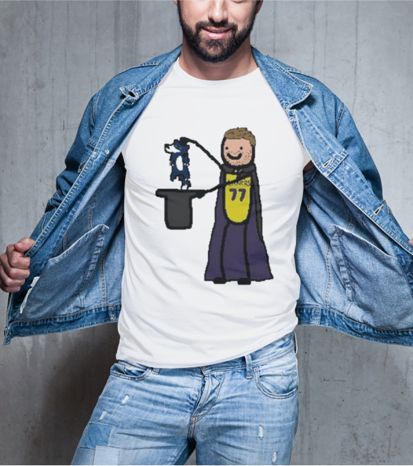 Luka Doncic 77 Lakers Magic Cartoon T-Shirt