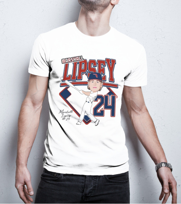 Marshall Lipsey 24 Baseball 2025 M. Reshold T-Shirt