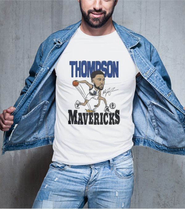 Klay Thompson Mavericks Basketball Caricature T-Shirt