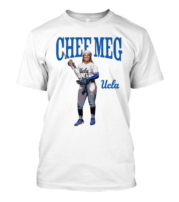Chef Meg UCLA Bruins Baseball Megan Grant NCAA 2025 T-Shirt