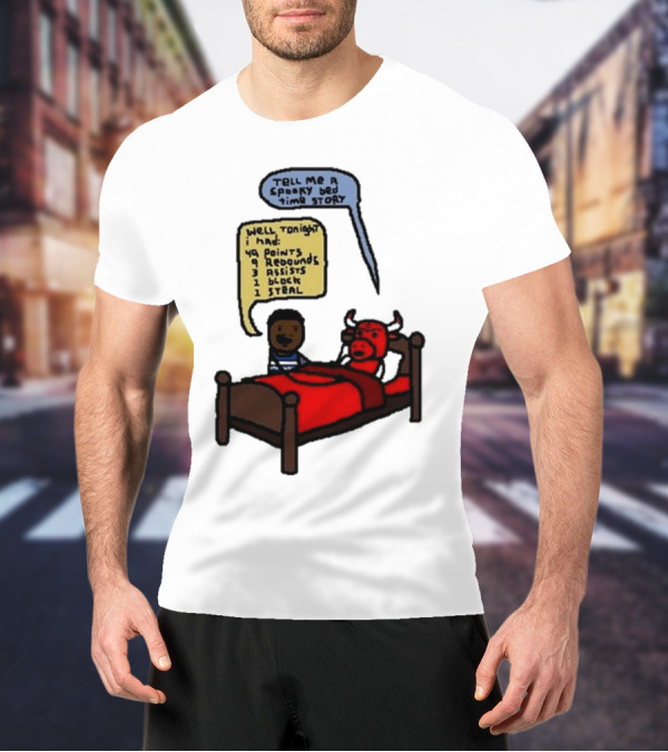 Minnesota Timberwolves Anthony 49 Points 9 Rebounds Spooky Bedtime Story T-Shirt