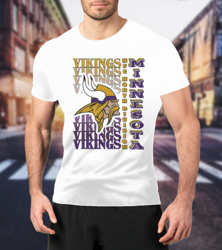 Minnesota Vikings NFC North Division Vikings Minnesota T-Shirt