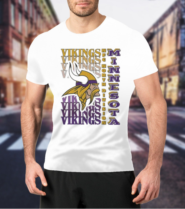 Minnesota Vikings NFC North Division Vikings Minnesota T-Shirt