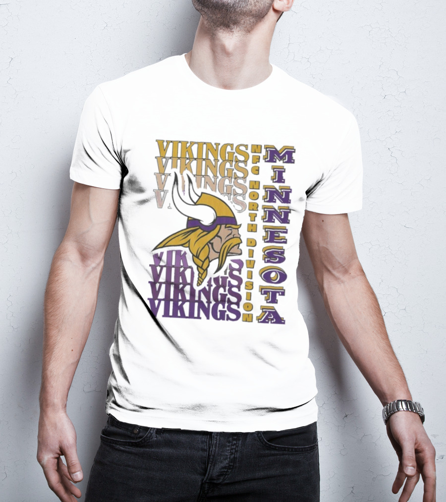 Minnesota Vikings NFC North Division Vikings Minnesota T-Shirt