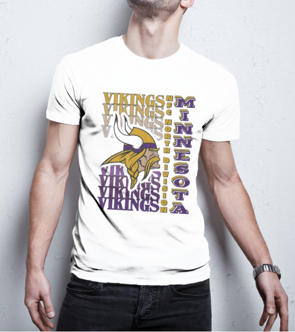 Minnesota Vikings NFC North Division Vikings Minnesota T-Shirt