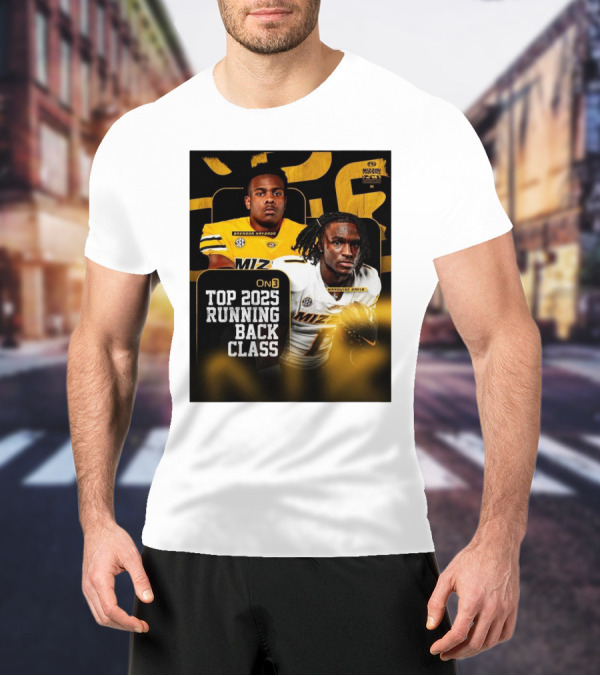 Missouri Football Top 2025 Running Back Class Brendon Haygood Marquise Davis SEC Mizzou T-Shirt