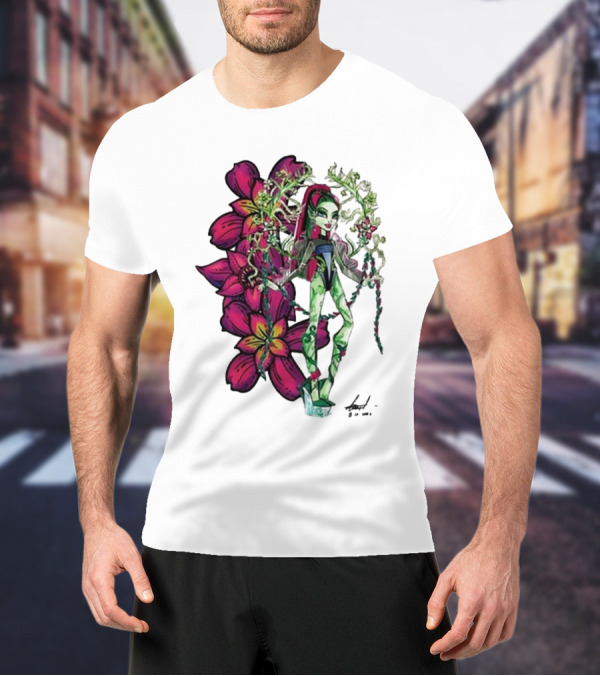 Monster High Venus McFlytrap Lily Blossom Vines Fashion Style T-Shirt