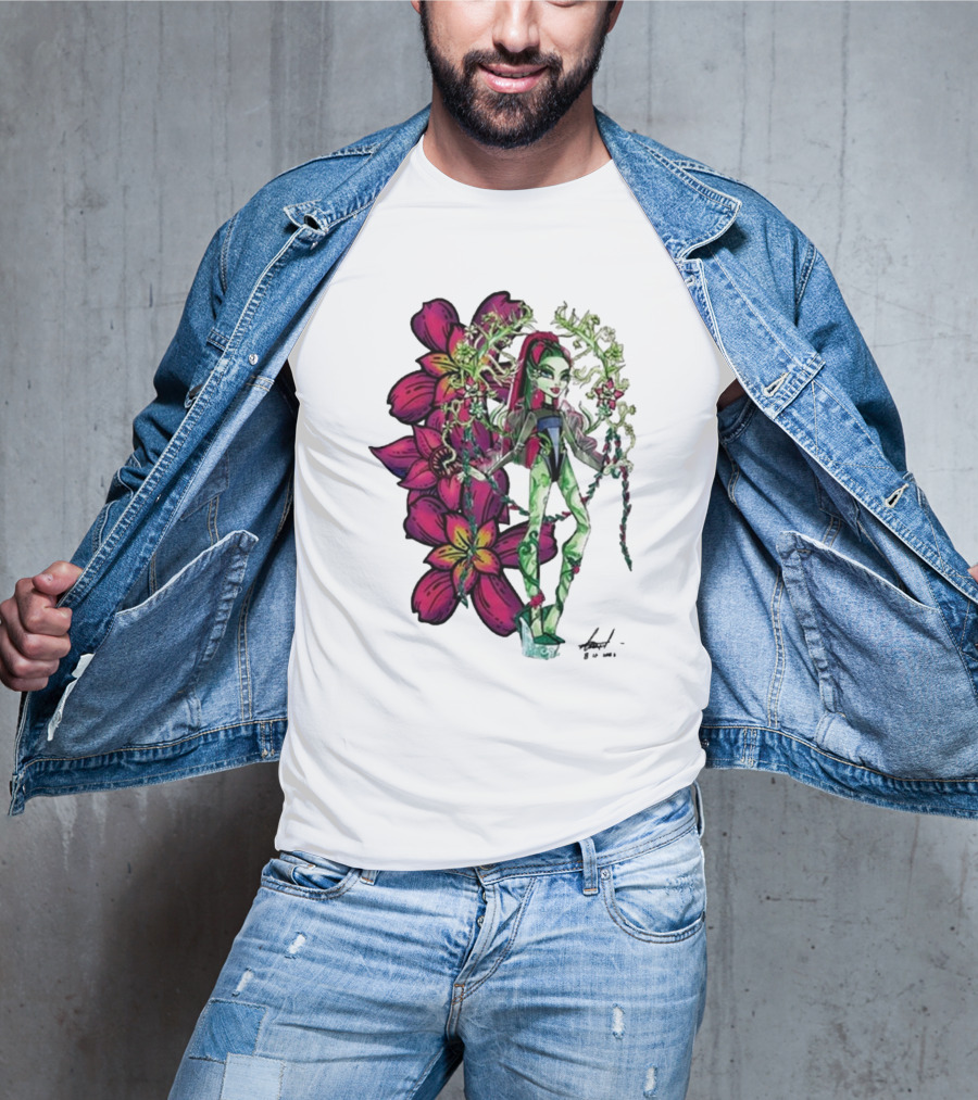 Monster High Venus McFlytrap Lily Blossom Vines Fashion Style T-Shirt