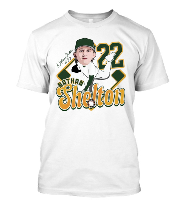 Nathan Shelton 22 Baseball Player 2025 T-Shirt
