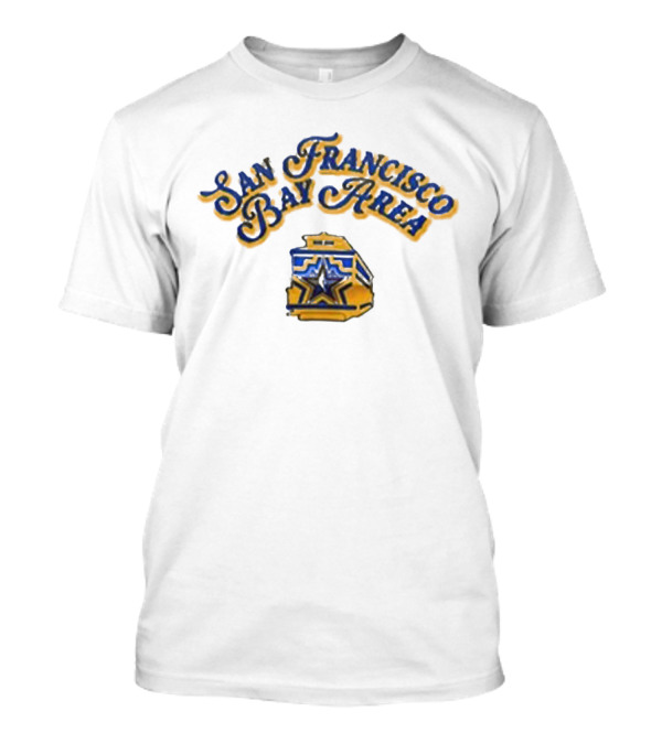 San Francisco Bay Area Star Emblem NBA All Stars 2025 T-Shirt