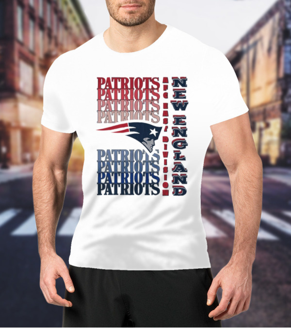 Patriots New England AFC East Division Football Team T-Shirt