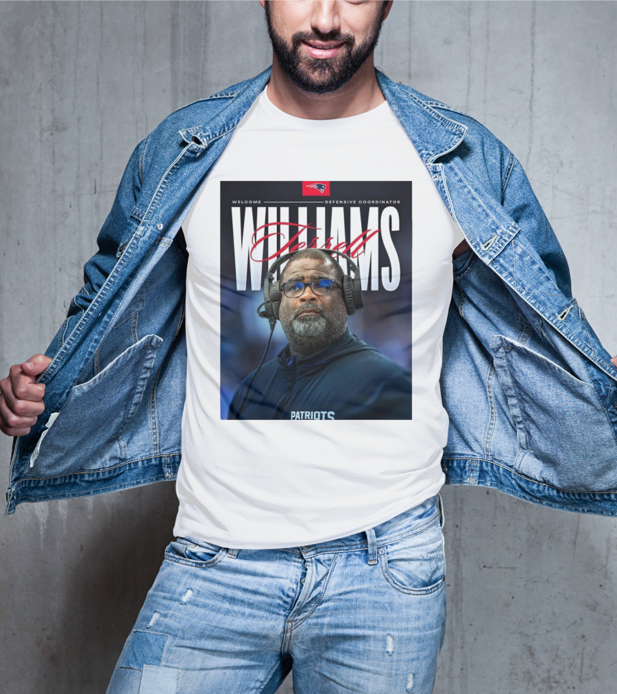Welcome New England Defensive Coordinator Terrell Williams Patriots T-Shirt