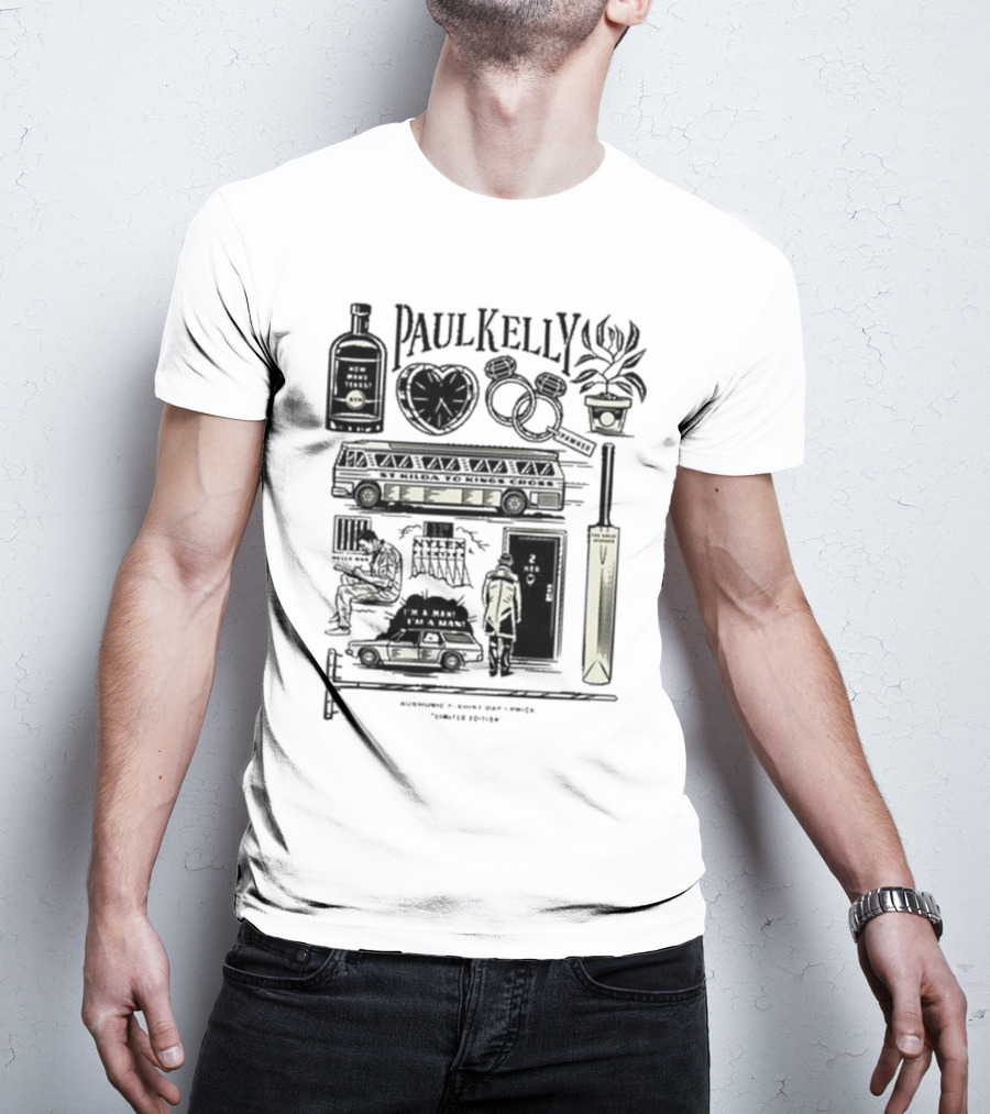 Paul Kelly How To Make Gravy Australian Icons Music Collection T-Shirt