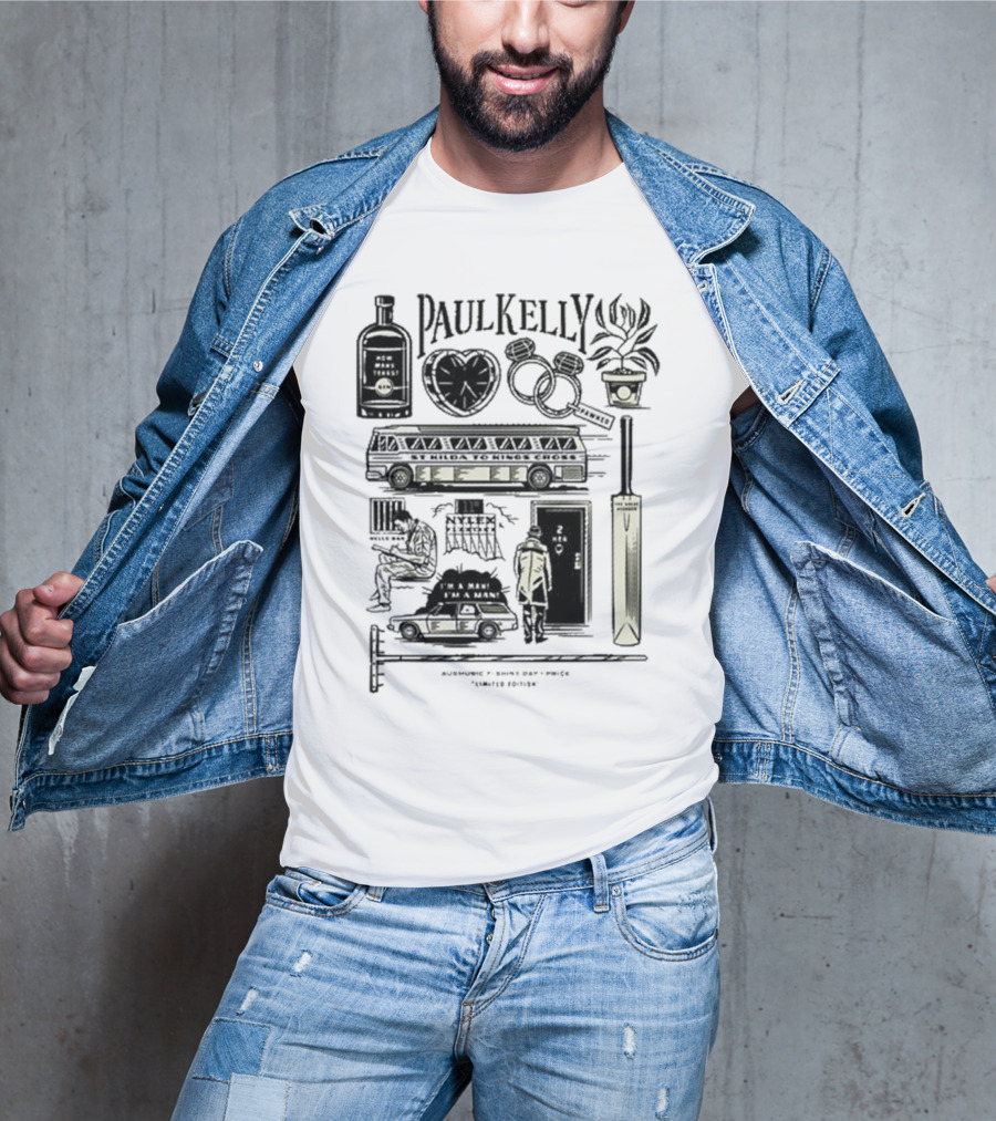 Paul Kelly How To Make Gravy Australian Icons Music Collection T-Shirt