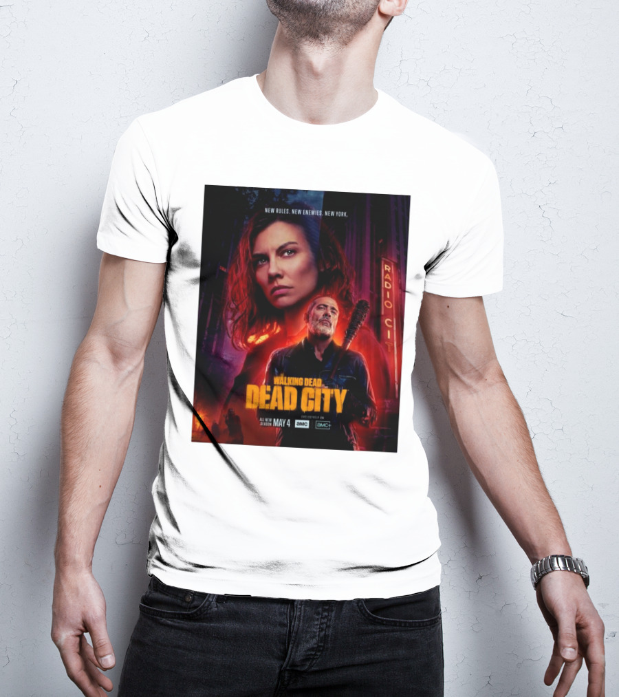 New Rules New Enemies New York The Walking Dead Dead City All New Season May 4 T-Shirt
