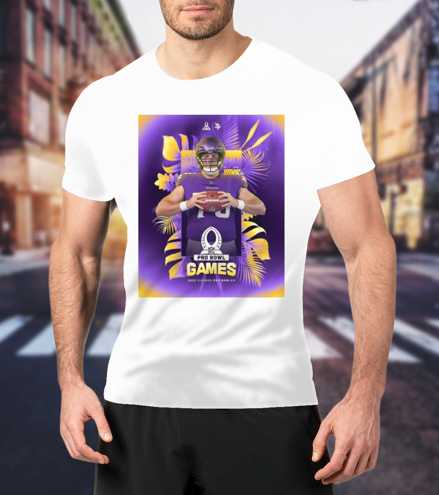 2025 NFL Pro Bowl Games Minnesota Vikings Brian O’Neill T-Shirt