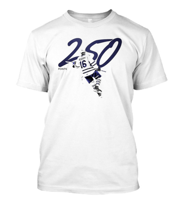 Carson Rehkopf Brampton Steelheads 250 Career Points Achievement T-Shirt