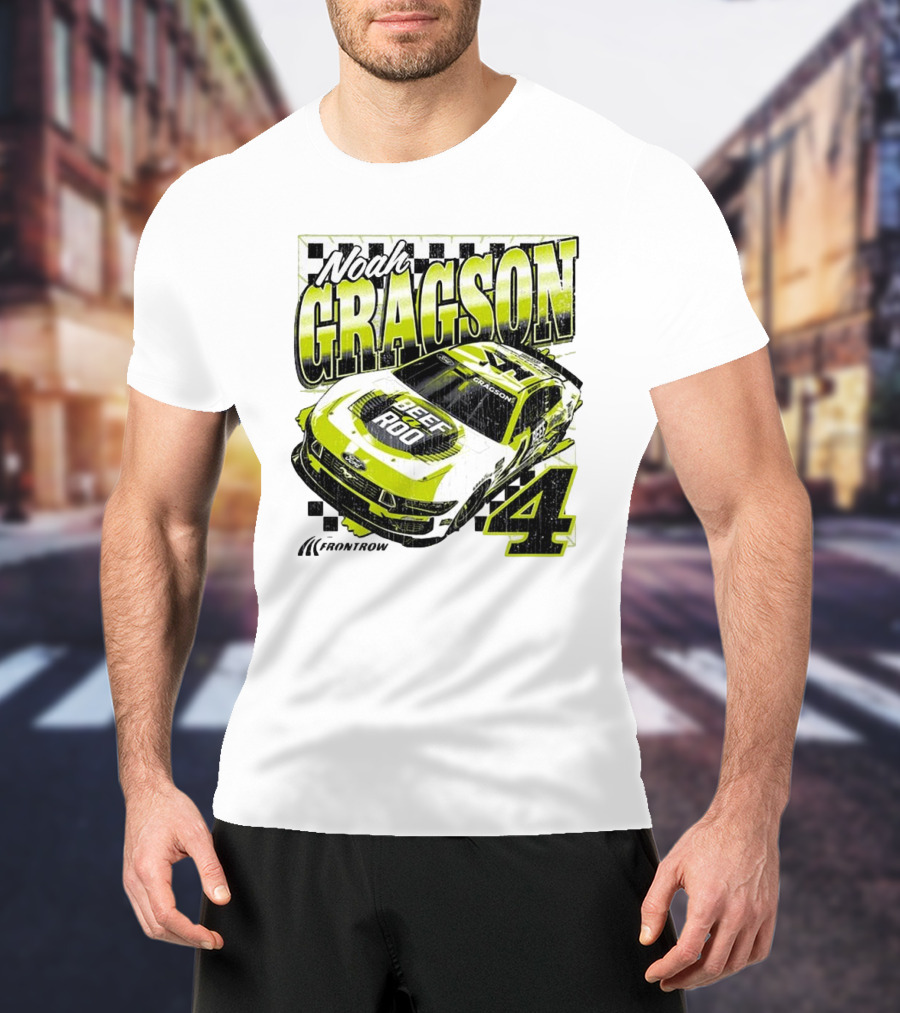 Noah Gragson Beef-A-Roo Car Racing Number 4 T-Shirt