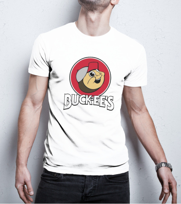 Ohio State Buckeyes Buc-ee's Beavers Retro Illustration T-Shirt