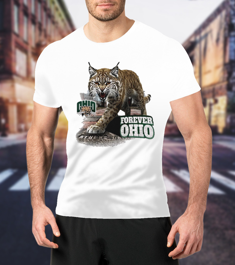 Ohio Bobcat Athens Walk Forever Ohio T-Shirt