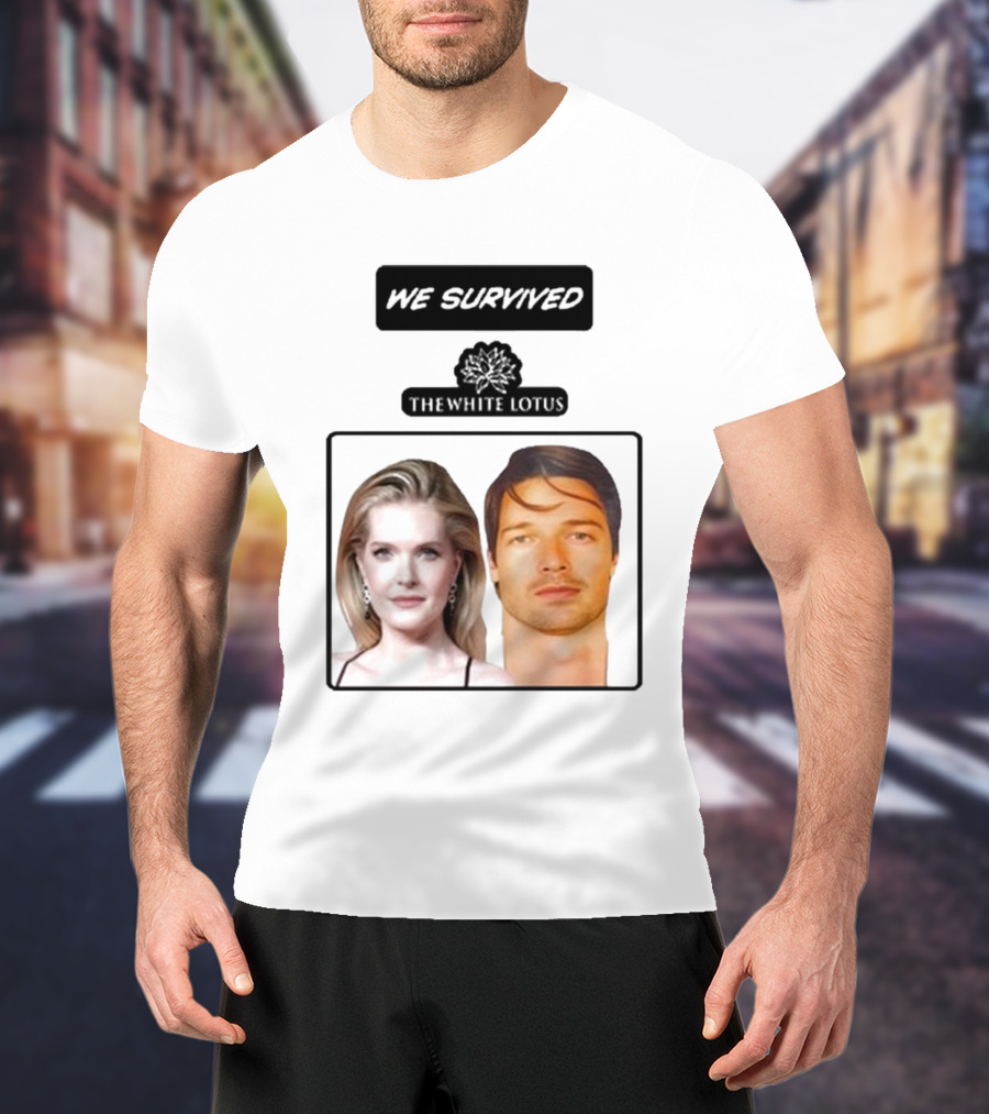 We Survived The White Lotus Patrick Schwarzenegger T-Shirt