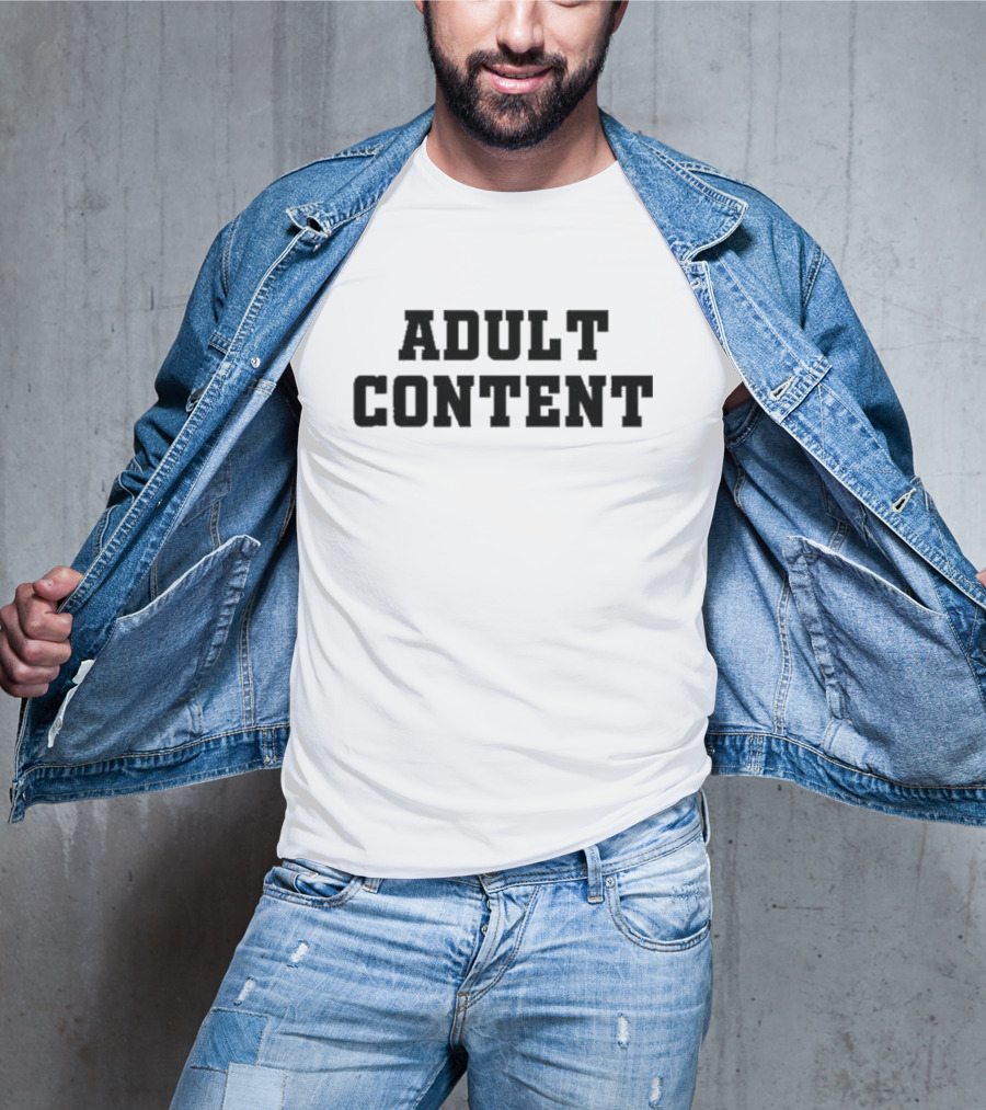 Pedro Pascal Adult Content T-Shirt