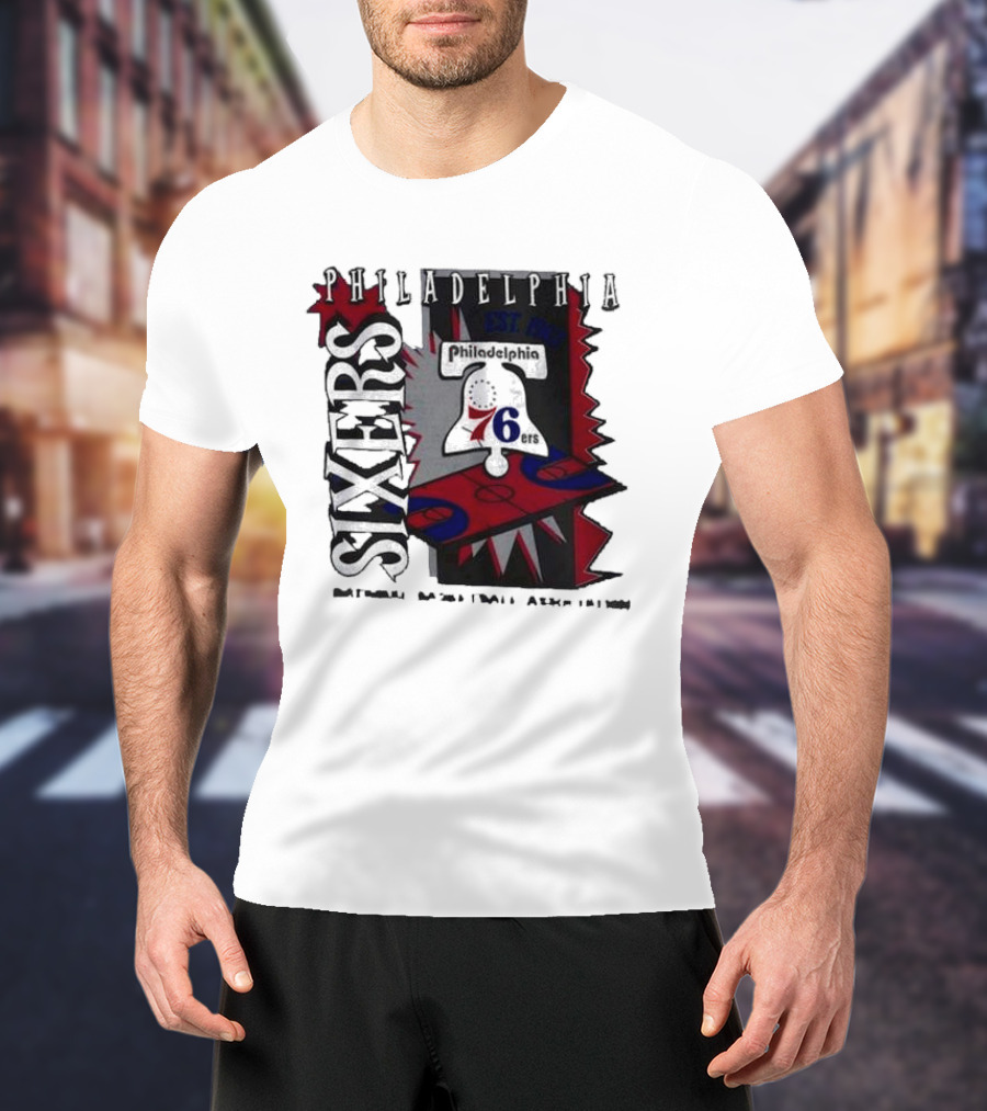 Philadelphia Sixers 1776 Basketball Association T-Shirt