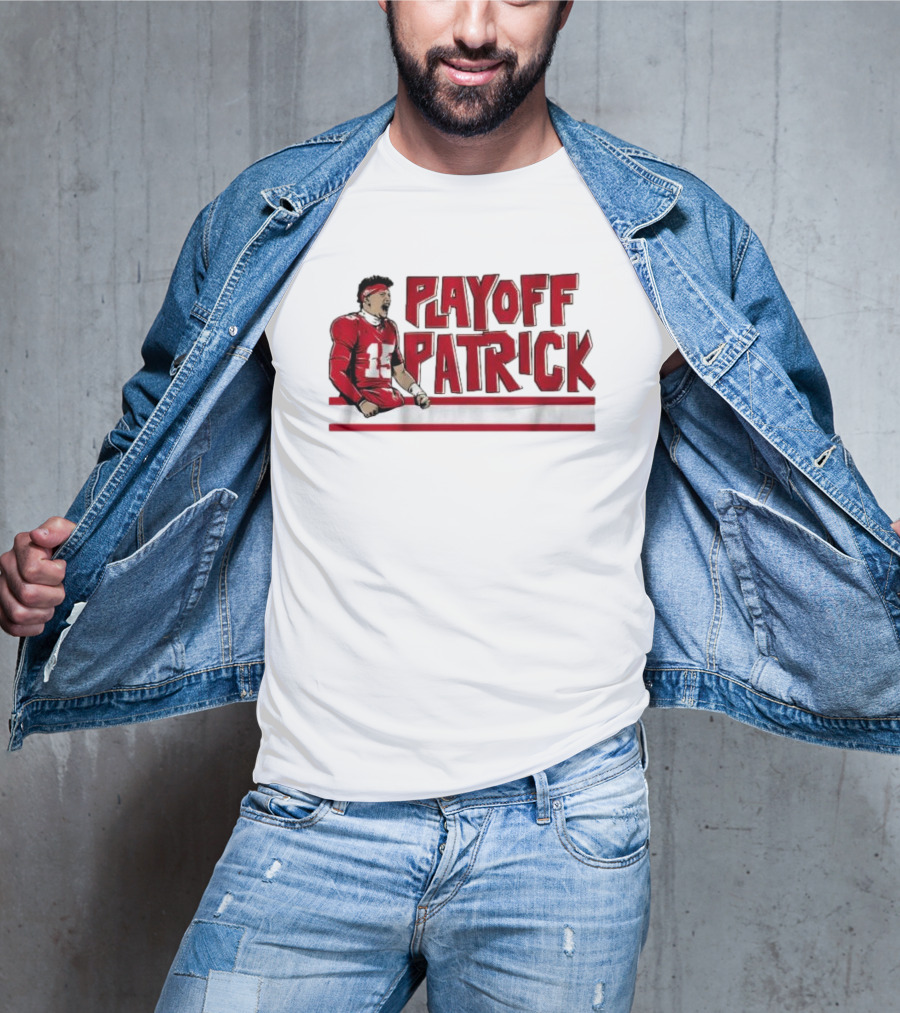 Playoff Patrick Mahomes Kansas City Chiefs Football Icon Graphic T-Shirt