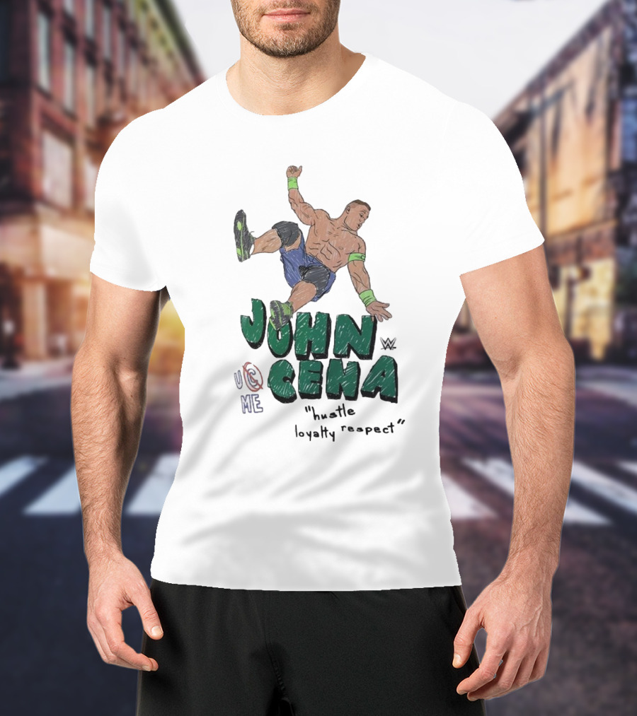 Ripple Junction WWE John Cena U Can’t See Me Hustle Loyalty Respect 2025 T-Shirt