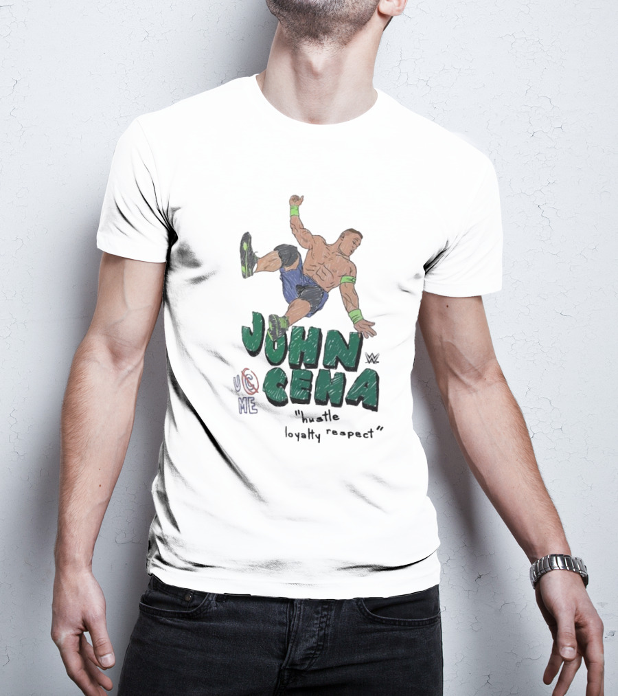 Ripple Junction WWE John Cena U Can’t See Me Hustle Loyalty Respect 2025 T-Shirt
