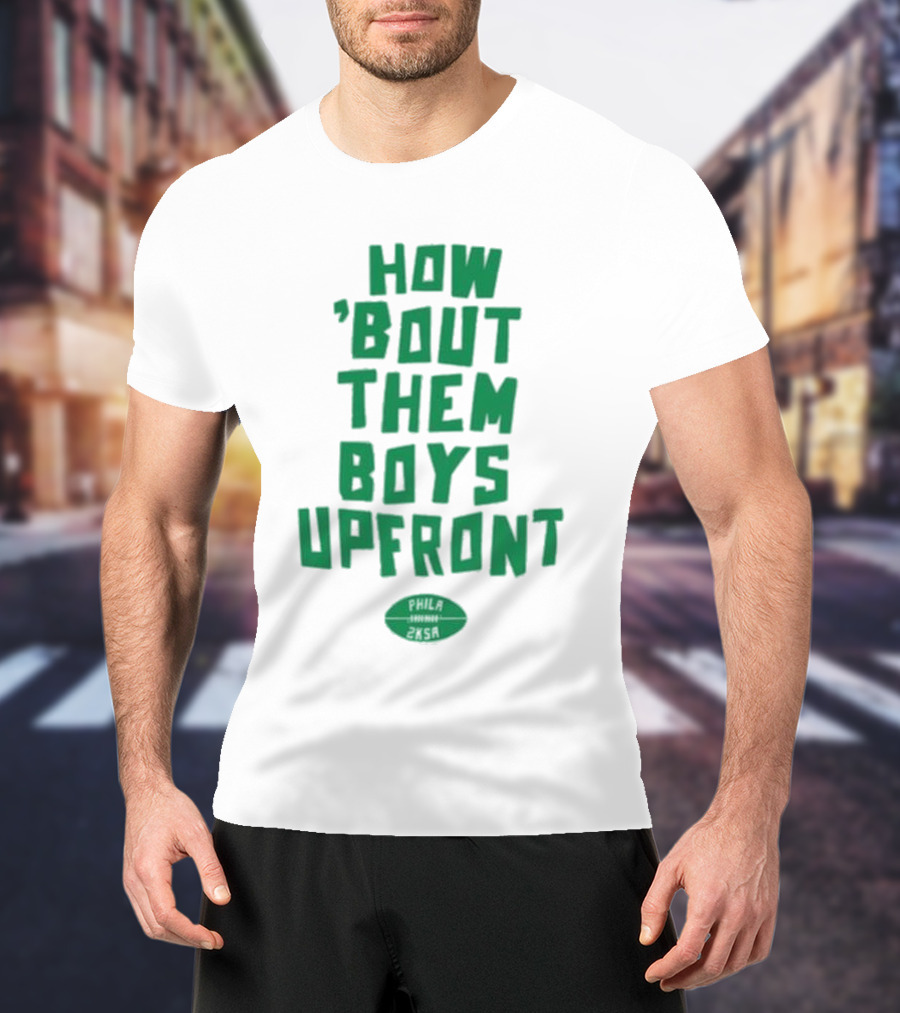 Saquon Barkley 2KSA How 'Bout Them Boys Upfront Football T-Shirt