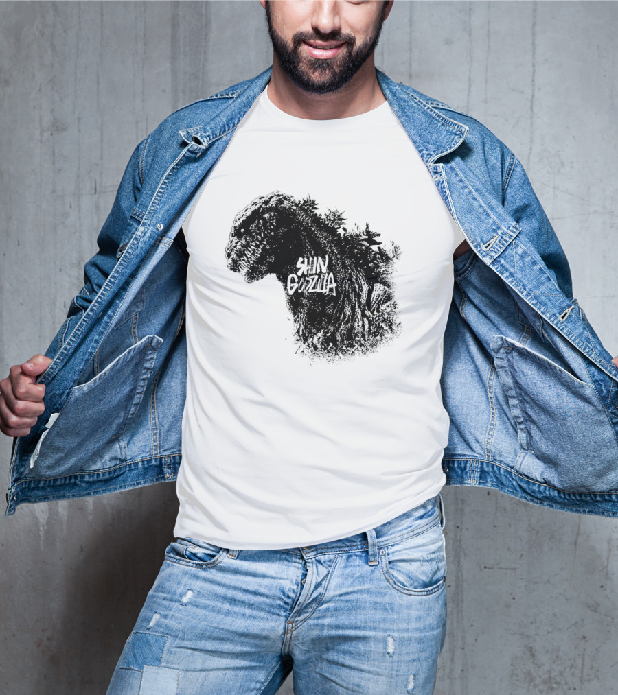 Shin Godzilla Persecution Of The Masses Kaiju Silhouette T-Shirt