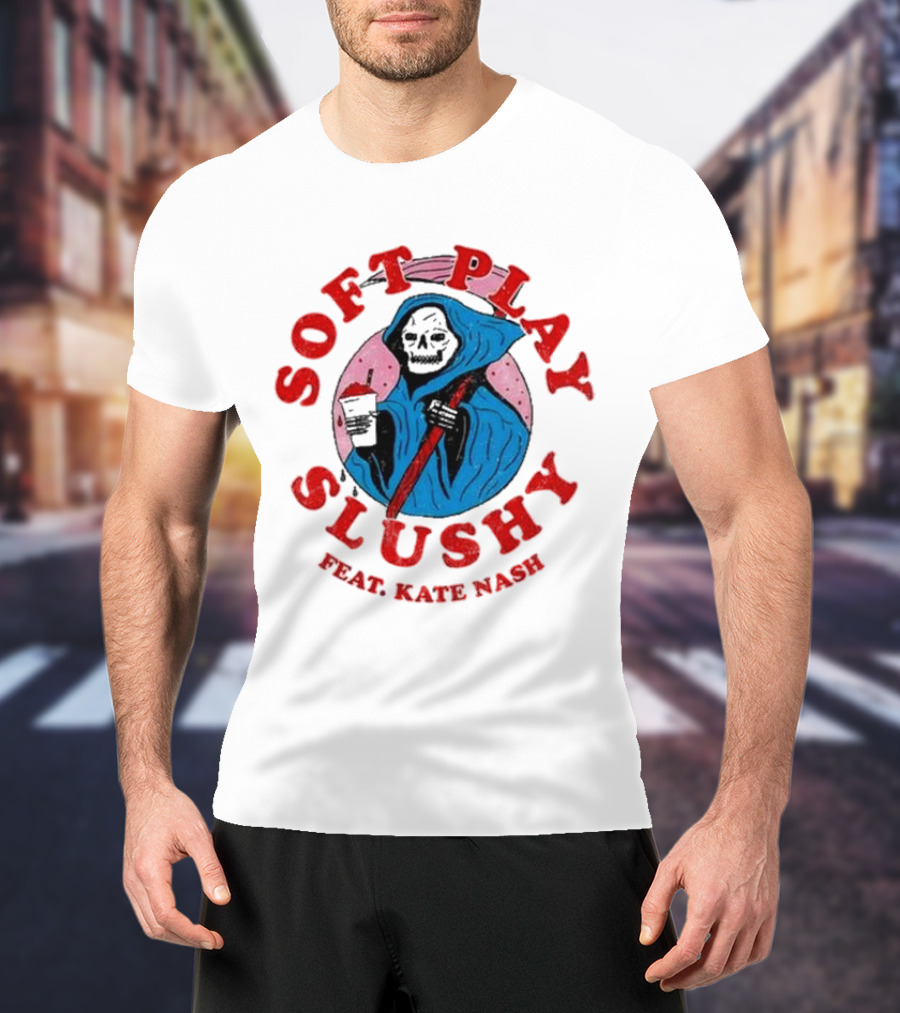 Soft Play Slushy Reaper Feat Kate Nash T-Shirt
