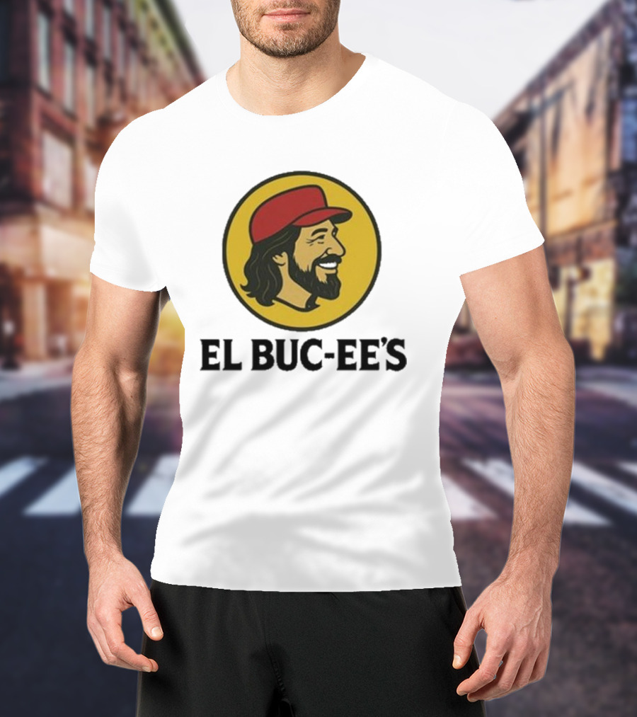 "Somos Bien Méxican Buc-ee’s Parody With Iconic Yellow Red Design" T-Shirt