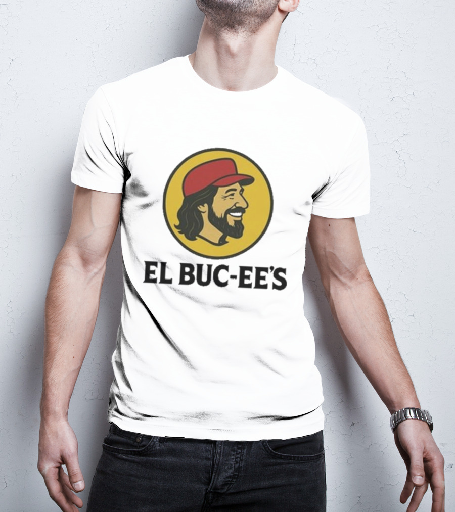 "Somos Bien Méxican Buc-ee’s Parody With Iconic Yellow Red Design" T-Shirt