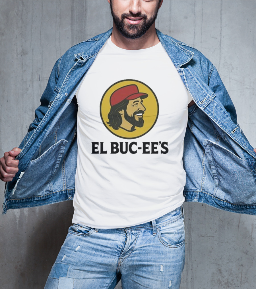 "Somos Bien Méxican Buc-ee’s Parody With Iconic Yellow Red Design" T-Shirt