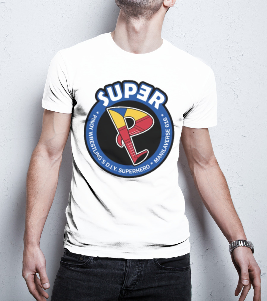 Super Pinoy Wrestling D.i.y Superhero Manila Verse 616 T-Shirt