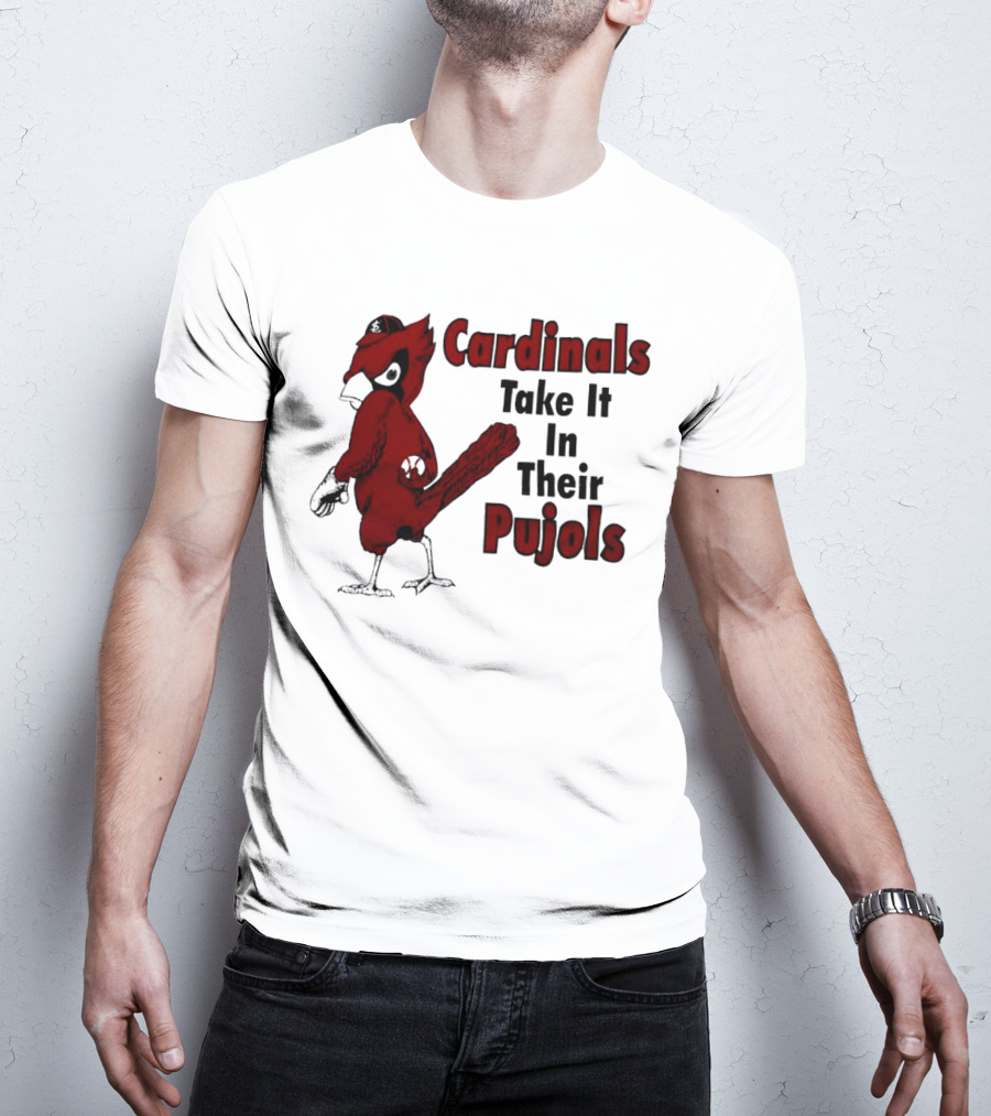 St Louis Cardinals Pujols Baseball Humor T-Shirt