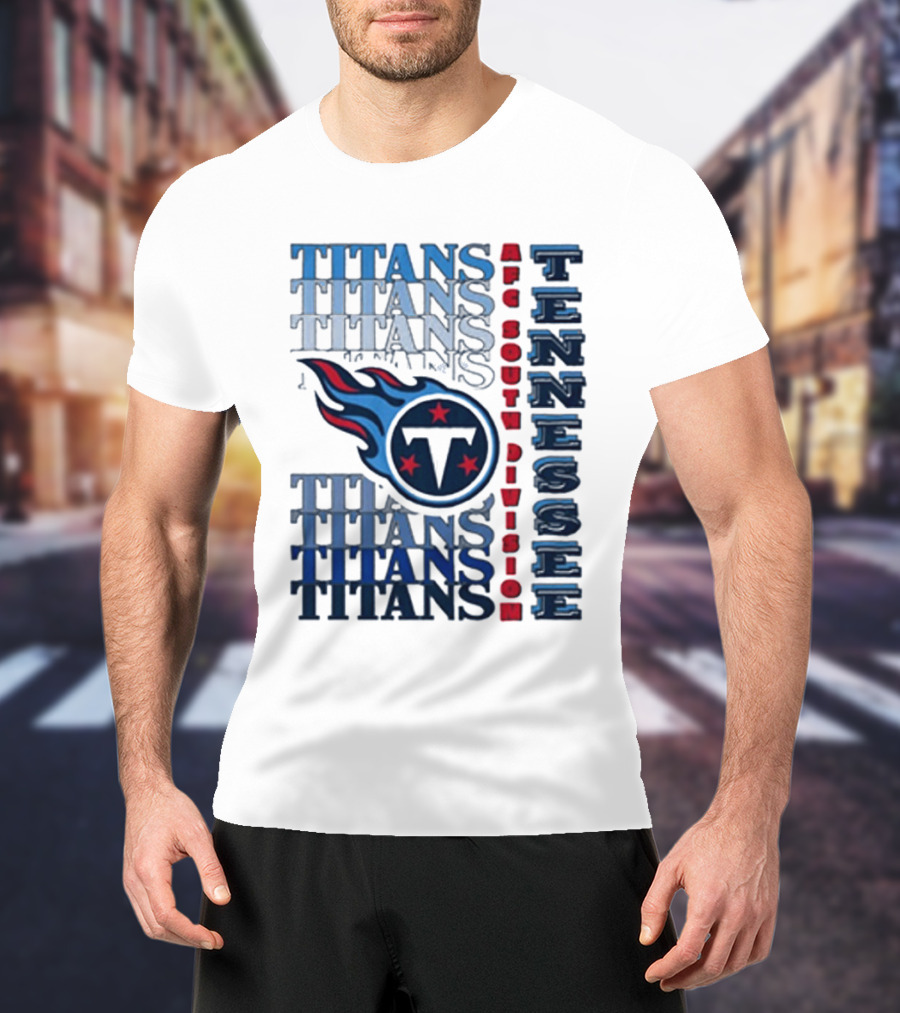 Tennessee Titans AFC South Division Titans Tennessee T-Shirt
