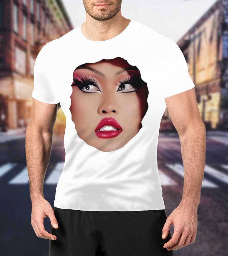 The Joella Dynasty Joella’s Hole Face Art Portrait T-Shirt