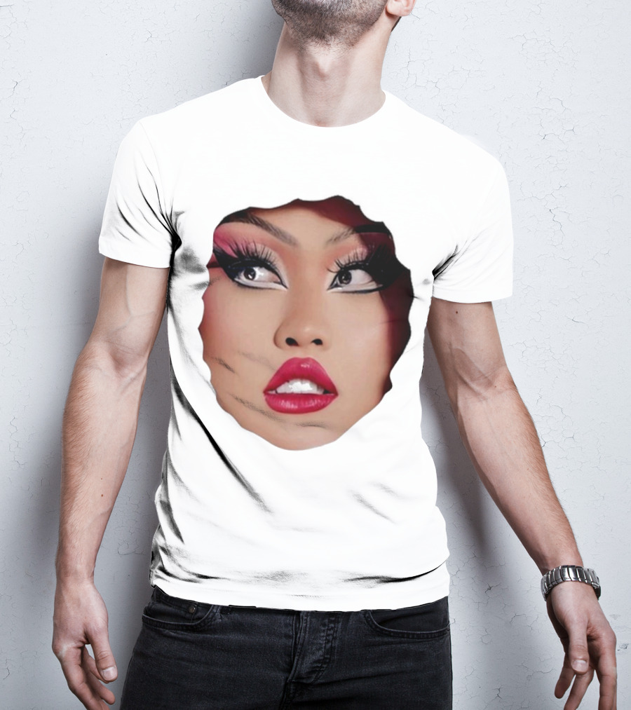 The Joella Dynasty Joella’s Hole Face Art Portrait T-Shirt
