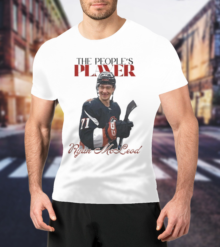 The People’s Player Ryan McLeod 71 Hockey Enthusiast T-Shirt
